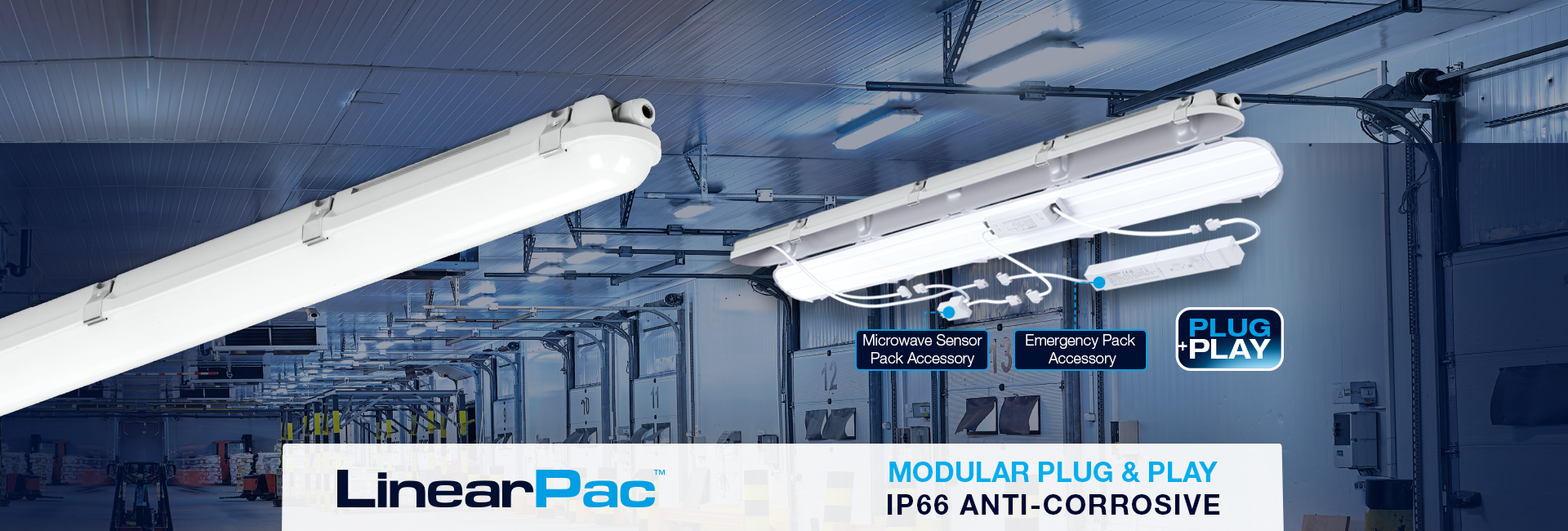 Show products in category What are the benefits of modular plug and play luminaires