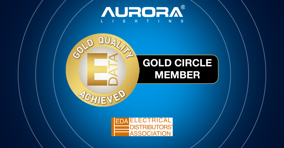 Edata Banner - EDA Awards - gold member - Aurora lighting