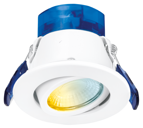 Adjustable R6™CWS Fire Rated Upto 620lm 4W/6W 3000K/4000K/5700K Downlight - FastRFix